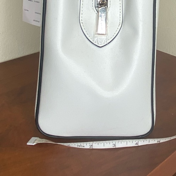 NWT Authentic Kate Spade Medium Triple Compartment Satchel, Opticwhite color - Picture 7 of 16